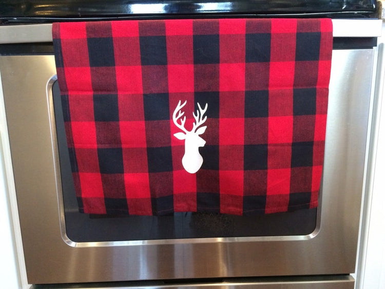 Buffalo Plaid Christmas Towels