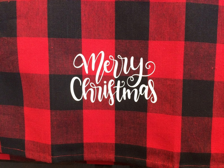 Buffalo Plaid Christmas Towels