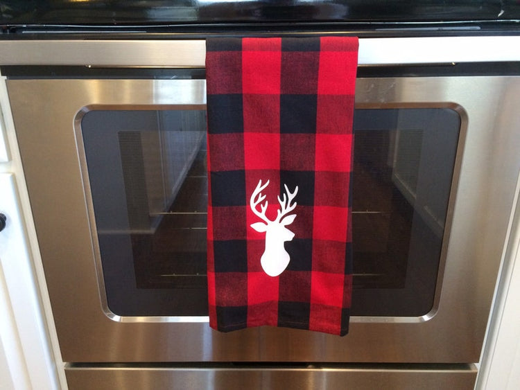 Buffalo Plaid Christmas Towels