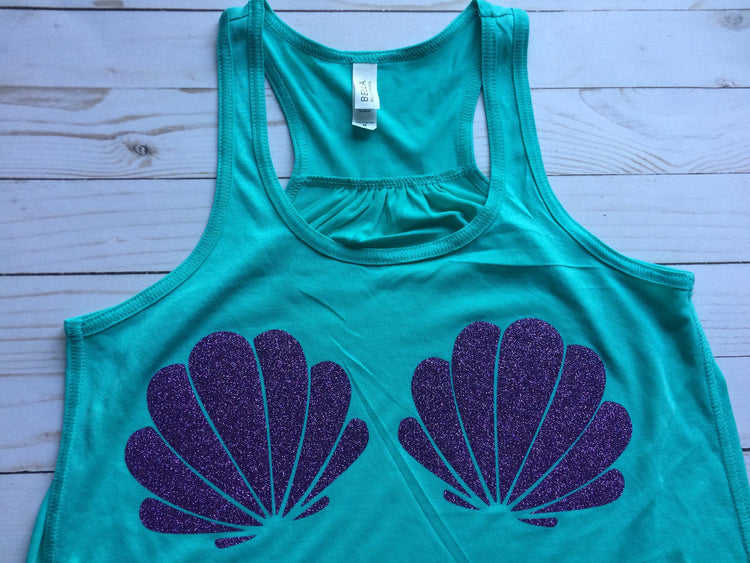 Mermaid/Sea Shell Tank Top