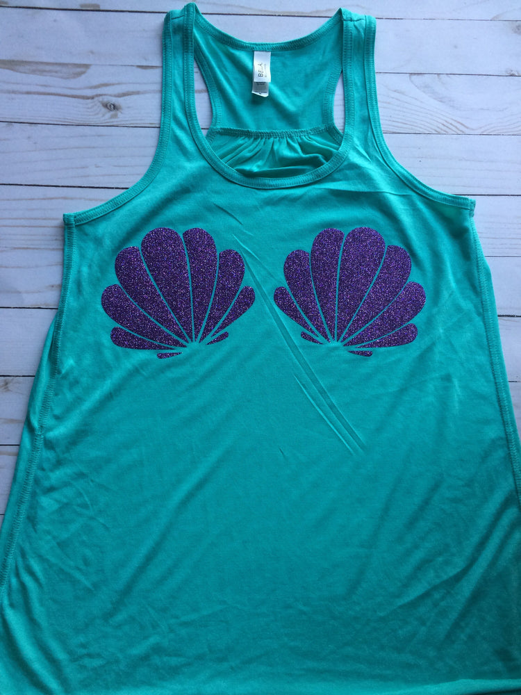 Mermaid/Sea Shell Tank Top