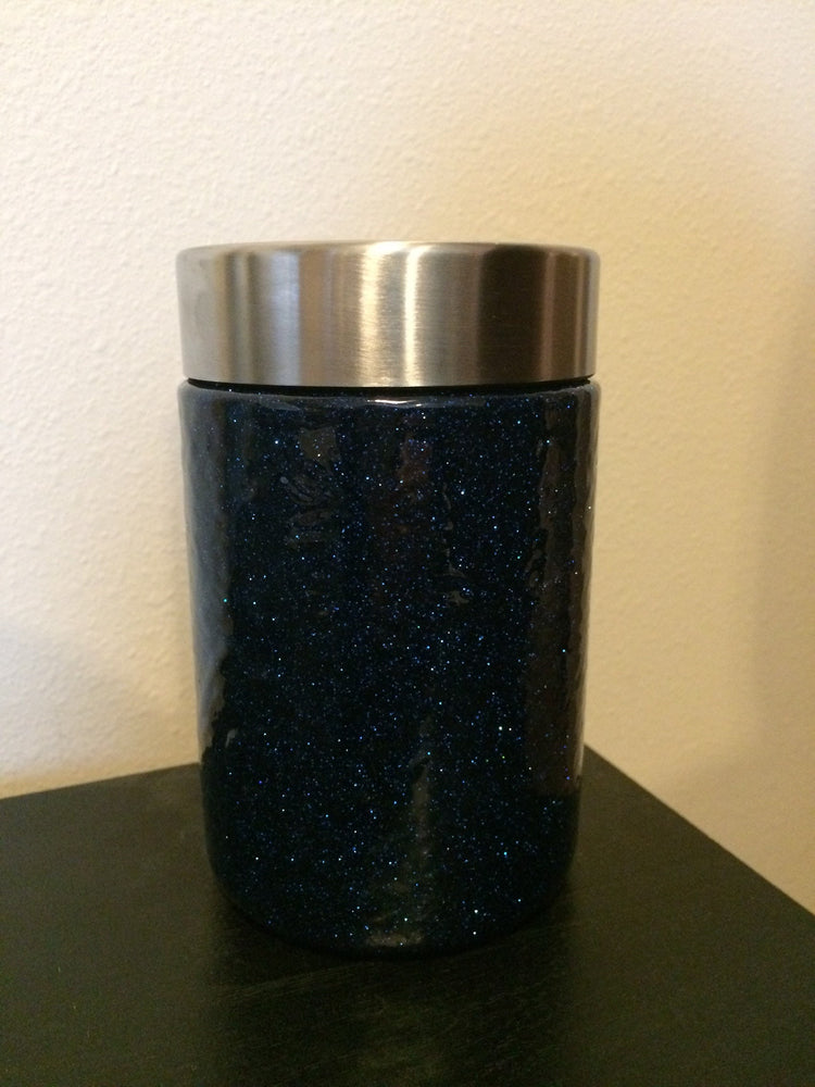 Glitter Stainless Steel Can Holder | Personalized Holographic Drink Sleeve | Custom Can Colster | Rainbow Drink Holder