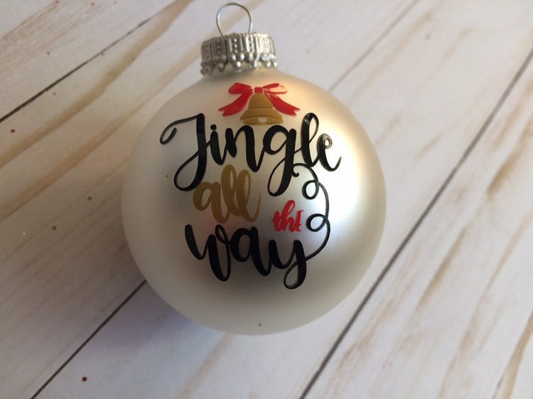 Jingle All the Way Ornament