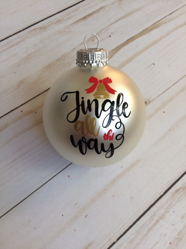 Jingle All the Way Ornament