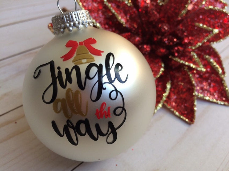 Jingle All the Way Ornament