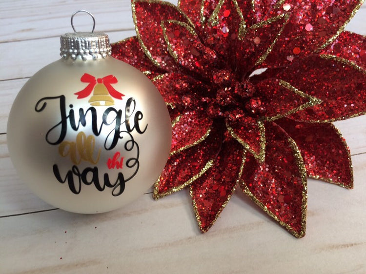 Jingle All the Way Ornament