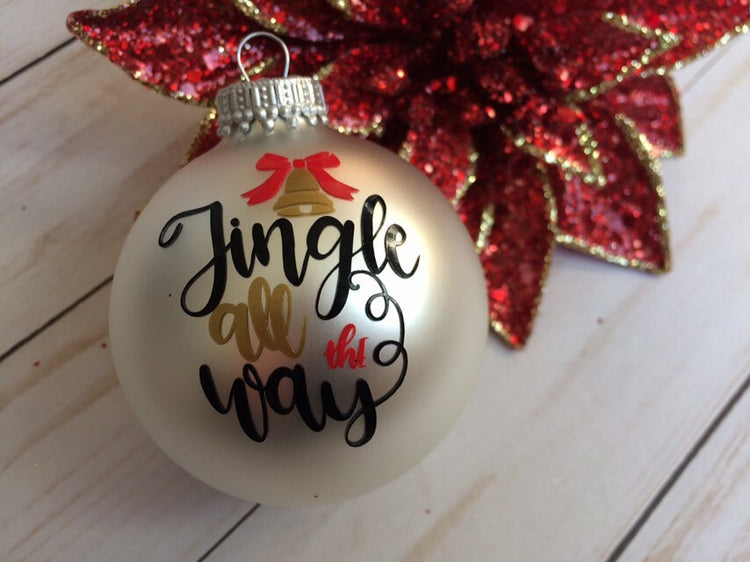 Jingle All the Way Ornament