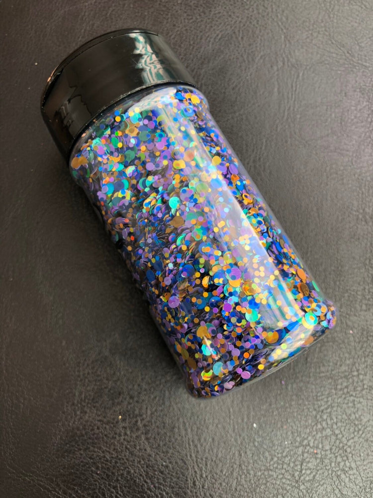 Wicked Chunky Mix Glitter | Color Shifting Green and Blue