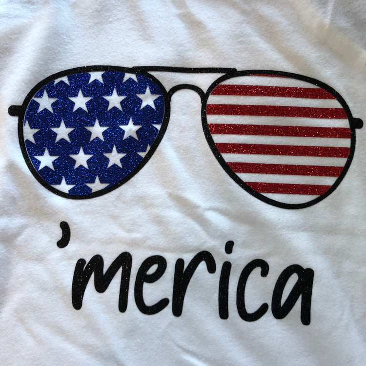 Merica Sunglasses Tank Top